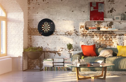 Dartscheibe sisal dartboard - dartscheibe,