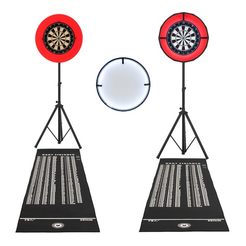Dart set led ringlicht - dart,