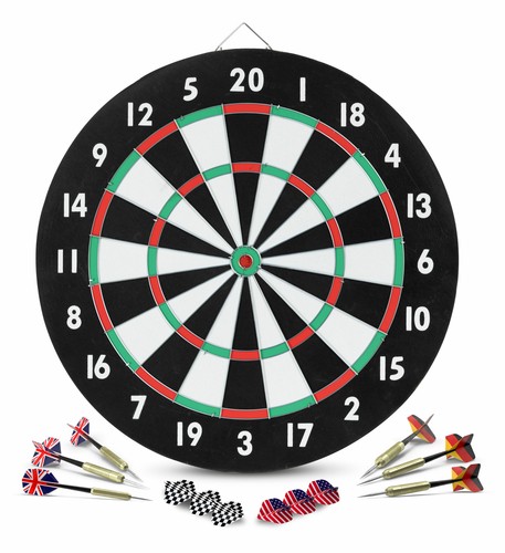 Dartboard papier dartscheibe - papier, 6