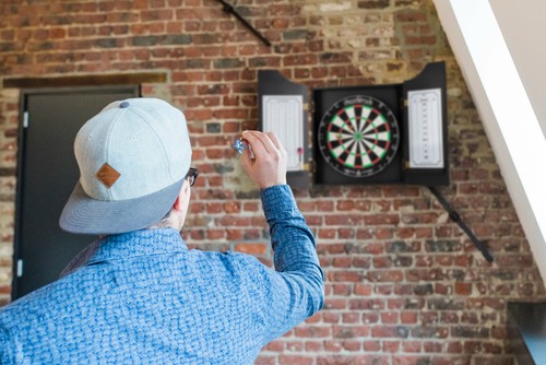 Profi sisal dartscheibe - dartscheibe, im